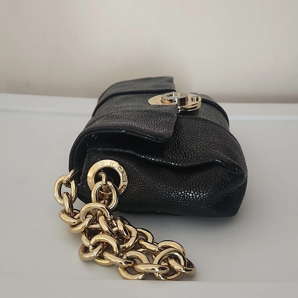 Henri Bendel Messenger/Computer Bag w/HB Wristlet